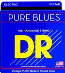 DR Strings Pure Blues Electric Guitar Strings Front View